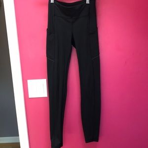 black speed up tight 28” lululemon leggings